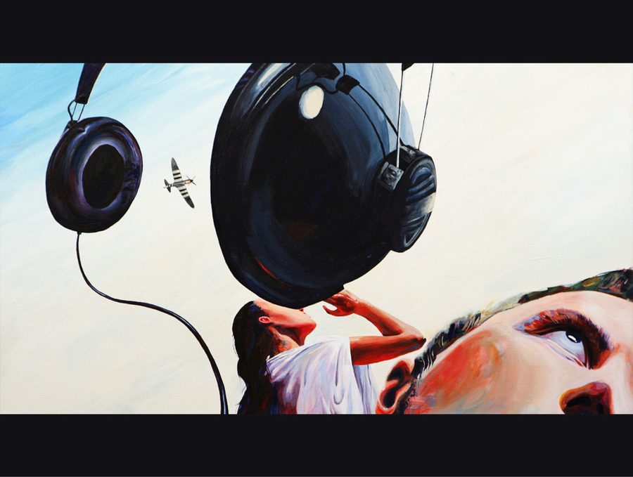 Spitfire, artwork by Martin Kalanda